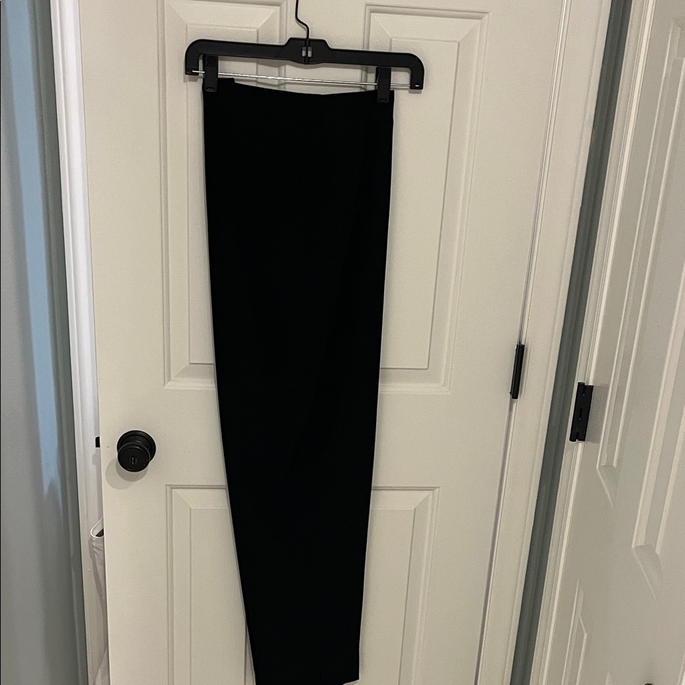 Lauren Vidal Black Straight Leg Pants